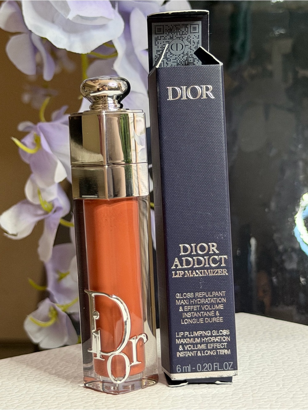 039-Dior Addict Lip Maximizer Gloss- 039 Intense Cinnamon